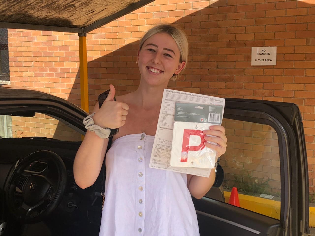 Pass student at UNO Driving School in Archerfield